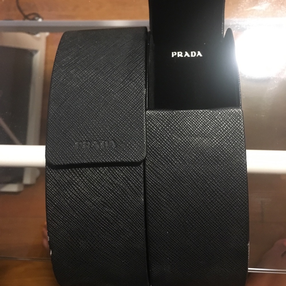 Prada hard eyeglass case